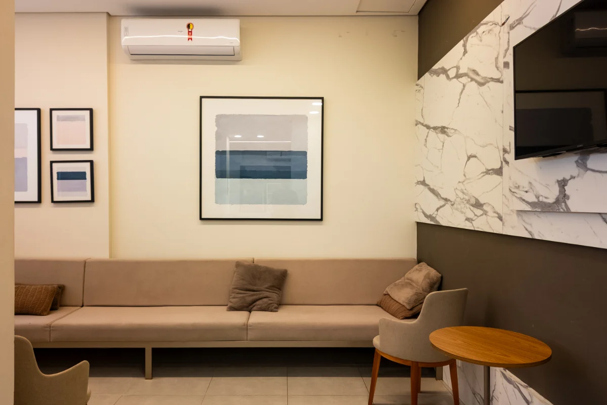 Studio mobiliado 43 m² | 700 m do metrô Praça da Árvore