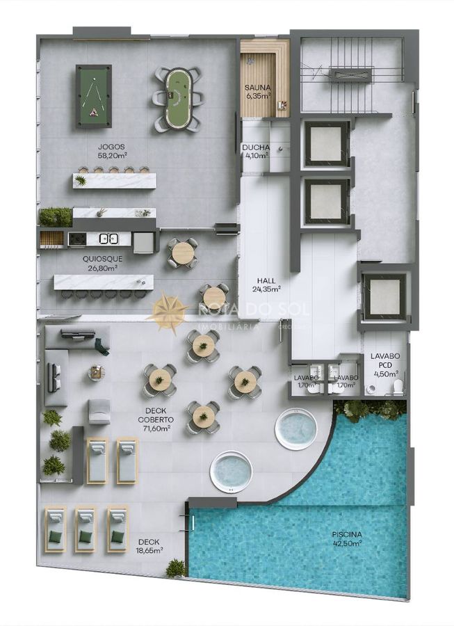 Villa de Capri Apartamento 4 Suítes Meia Praia Itapema SC