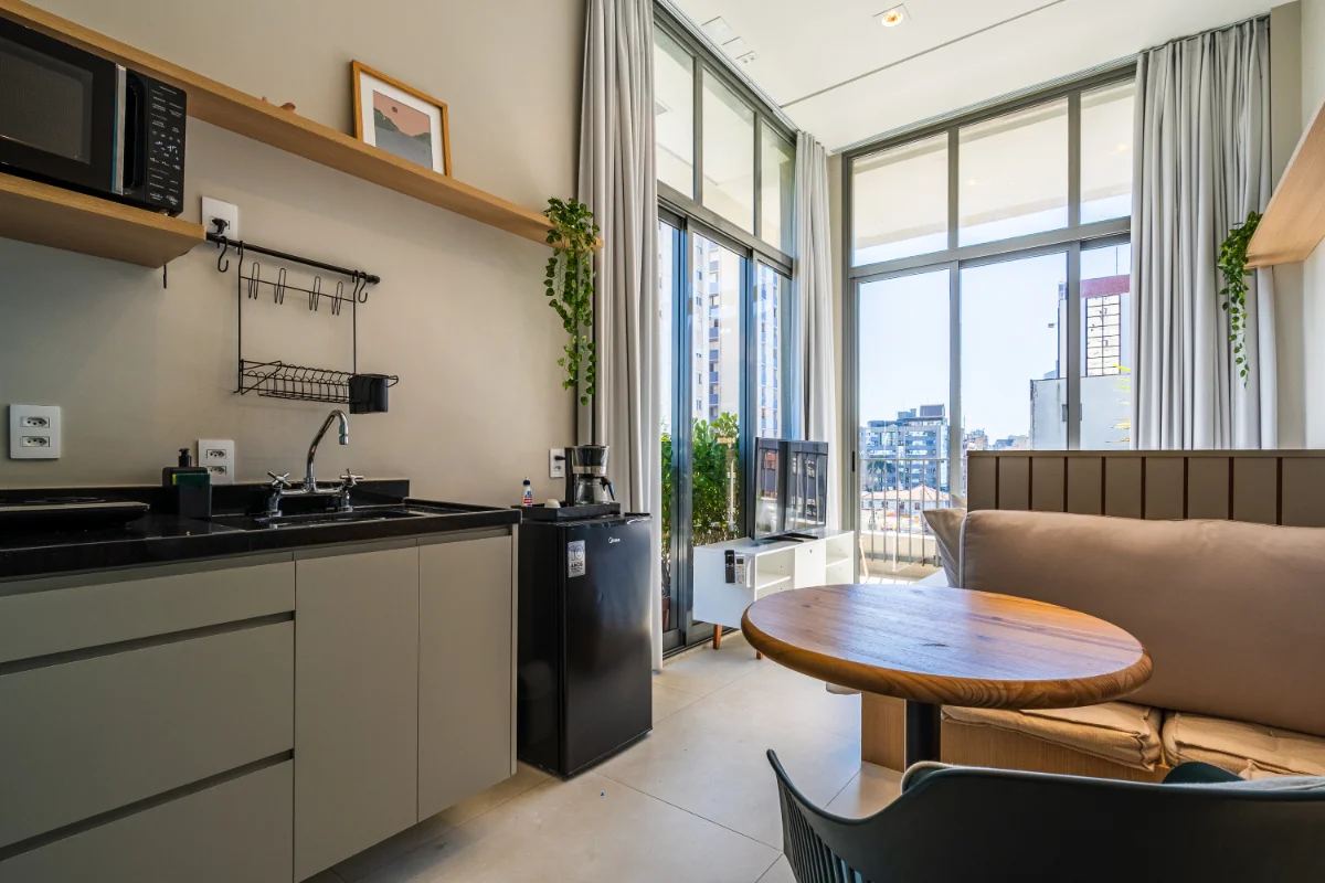 Studio na Vila Mariana com Piscina e Academia - ARQ Vila Mariana — foto 1
