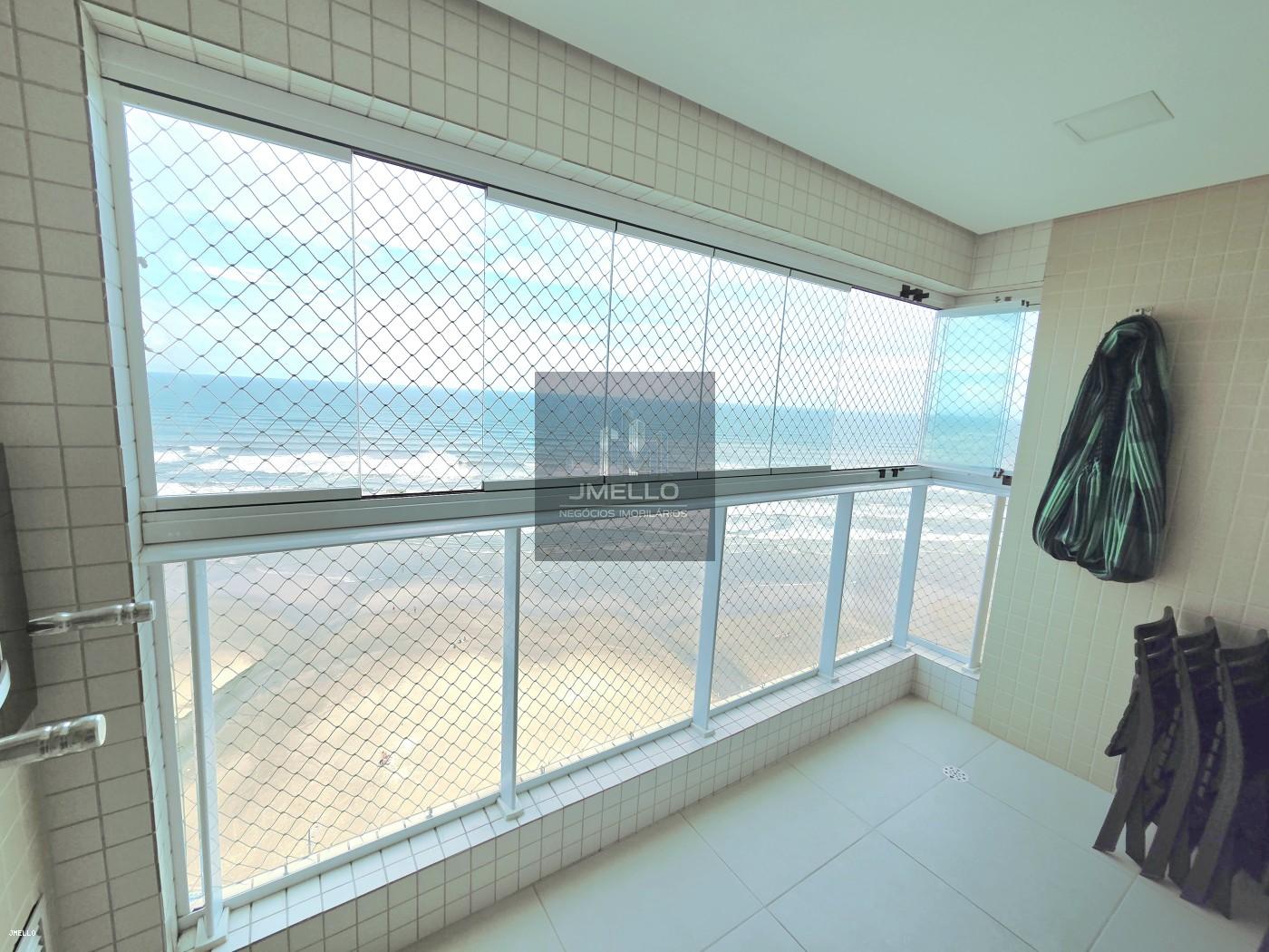 Apartamento para Venda em Praia Grande, Caiçara, 1 dormitório, 1 suíte, 2 banheiros, 1 vaga