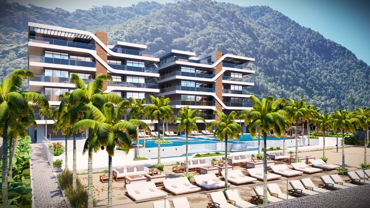 Apartamento à venda, 154 m² no Condomínio Enseada Palms em Ubatuba/SP.