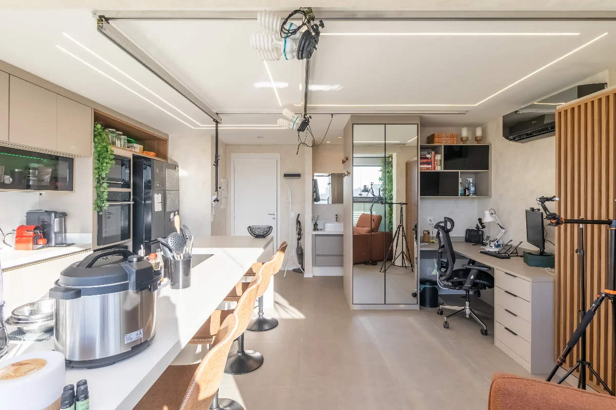 Studio de 37 m² próximo ao metrô com vaga e lazer completo