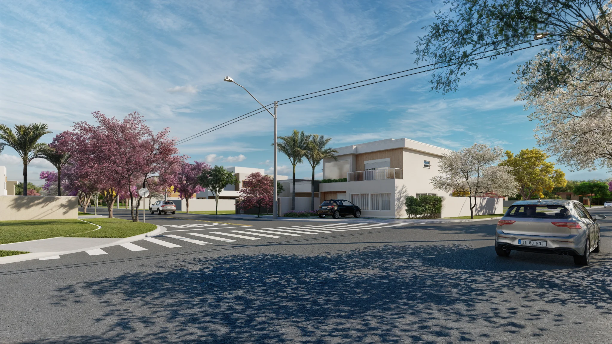 Terrenos à venda a partir de 200 m² no Condomínio Quinta das Palmeiras em Pindamonhangaba/SP.