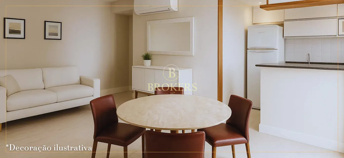 Apartamento vista mar para locação, Ipanema, Varanda, 2 quartos / 1 suíte - 2 vagas - 90m²