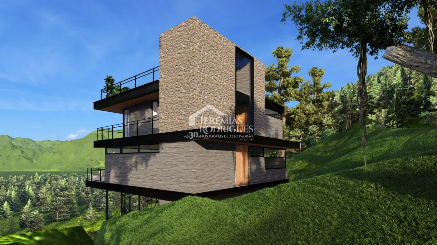 Terreno à venda com 1.008 m² no Condomínio Ecológico 2 em Campos do Jordão/SP.
