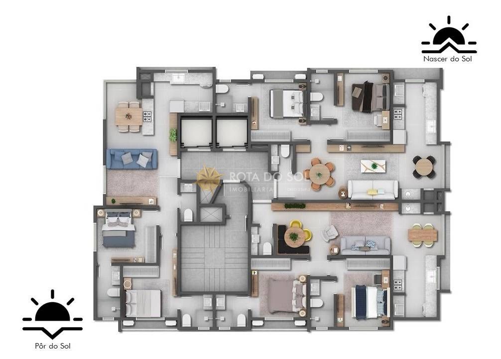 Residencial Soul Apartamento 2 Suítes e 1 Vaga em Morretes Itapema SC
