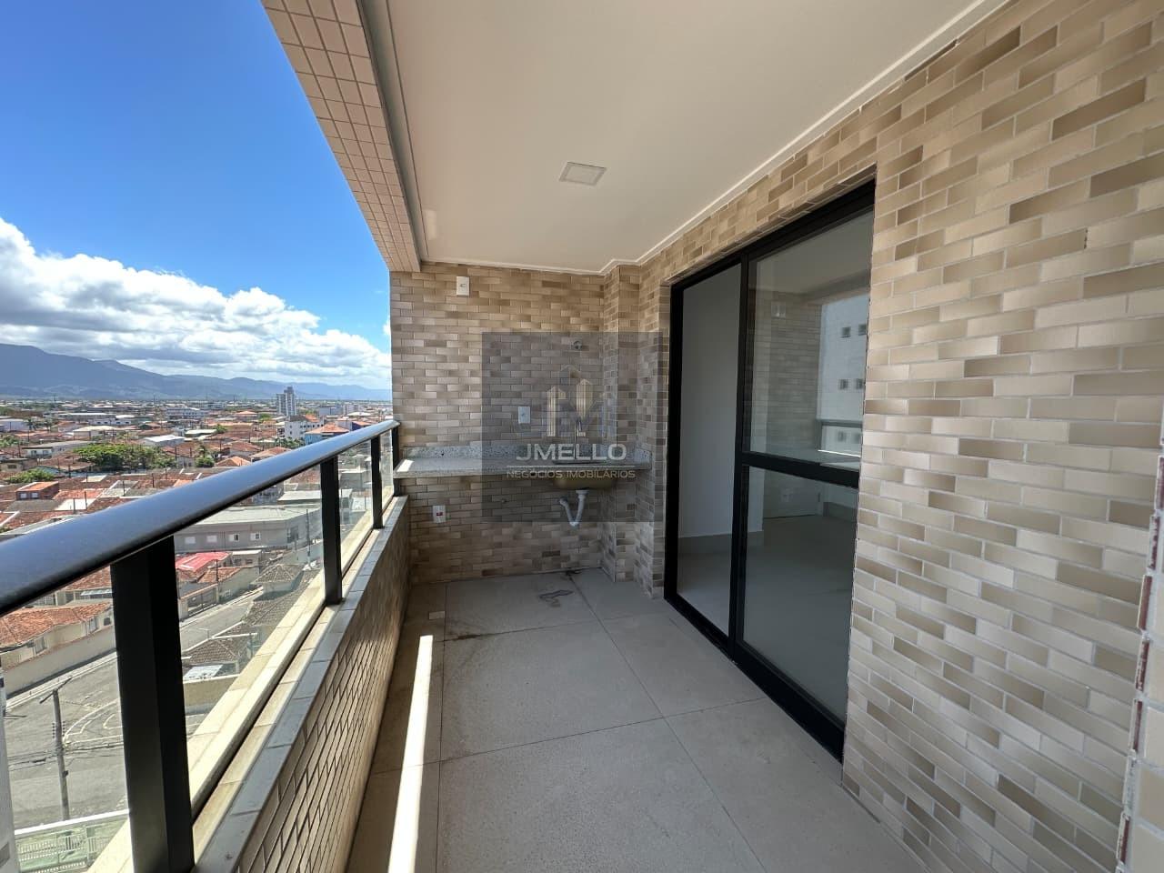 Apartamento para Venda em Praia Grande, Caiçara, 1 dormitório, 1 suíte, 1 banheiro, 1 vaga