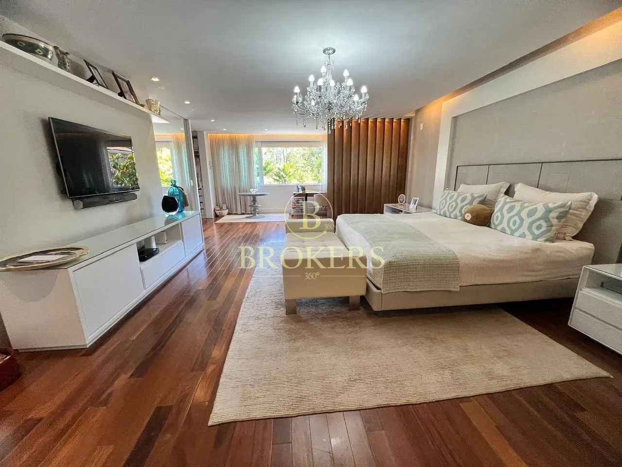 Mansão assinada por Duda Porto no Park Palace: 5 suítes, luxo contemporâneo e lazer completo por R$ — foto 67