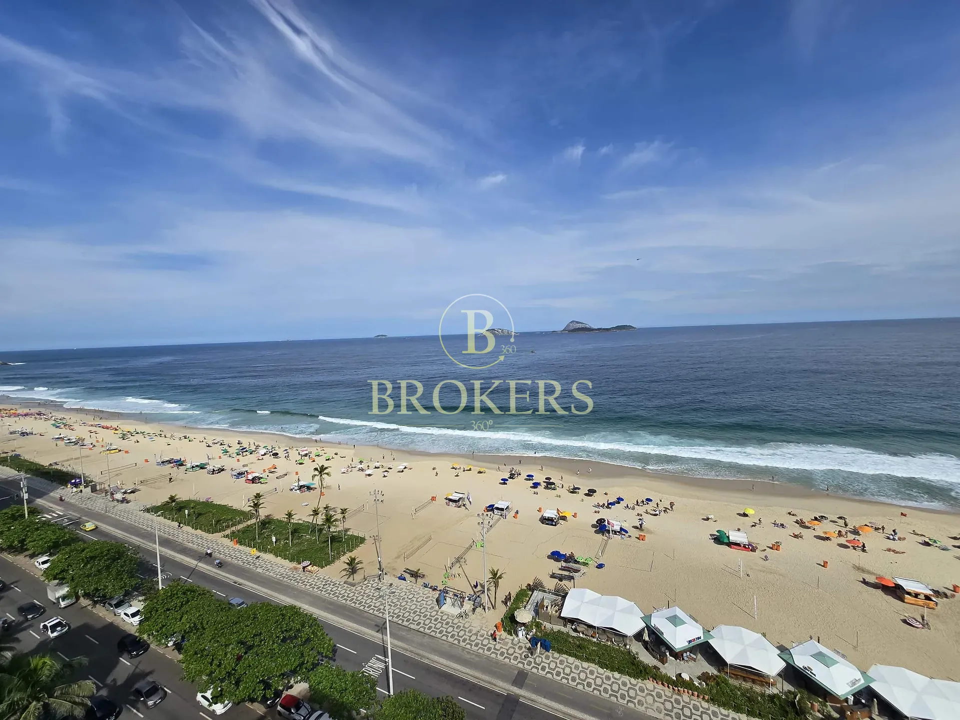 Flat à venda, Av Vieira Souto - Ipanema, Varanda vista mar, sala, 2 quartos sendo 1 suíte, 1 banhei — foto 26