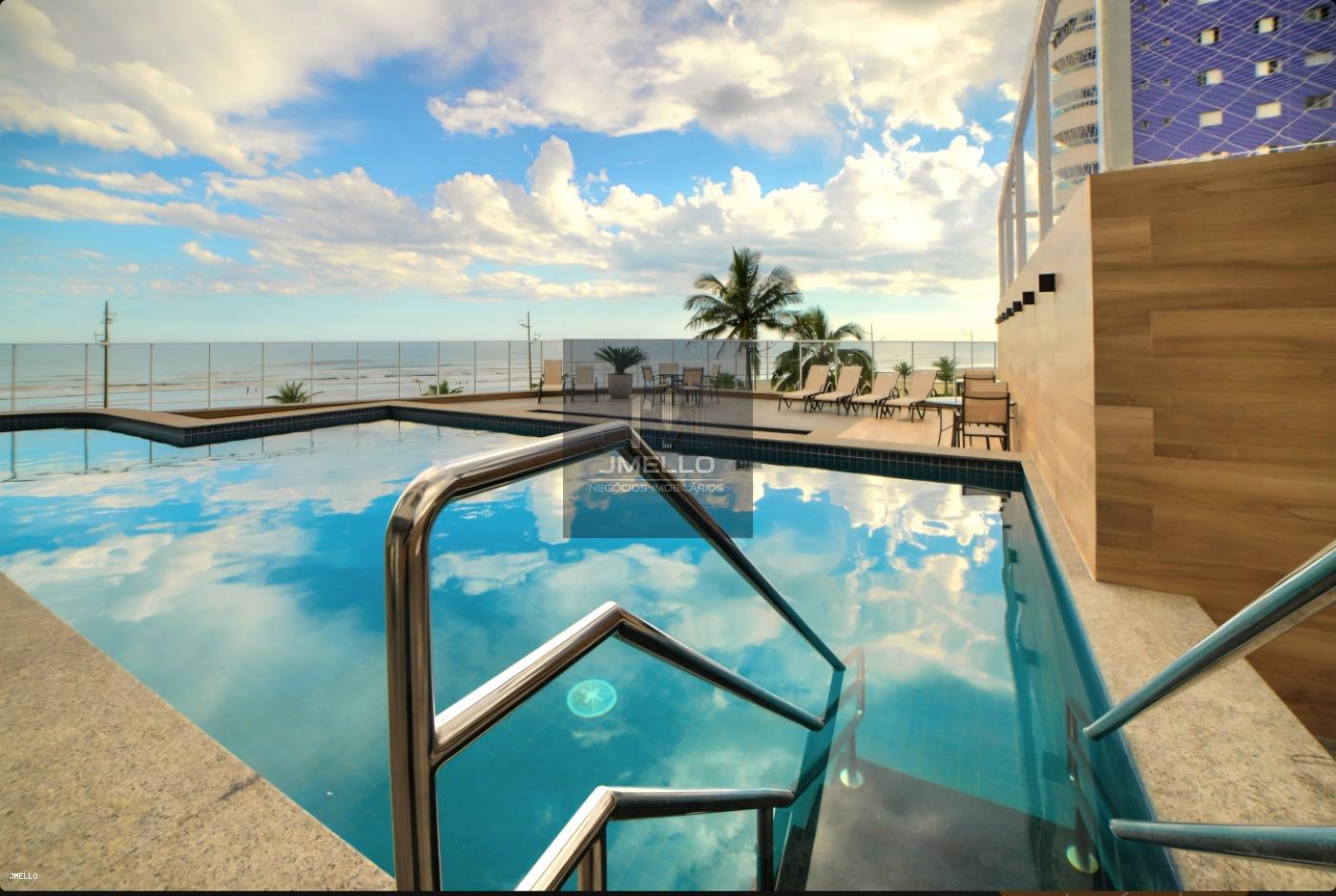 Apartamento para Venda em Praia Grande, Caiçara, 1 dormitório, 1 suíte, 2 banheiros, 1 vaga