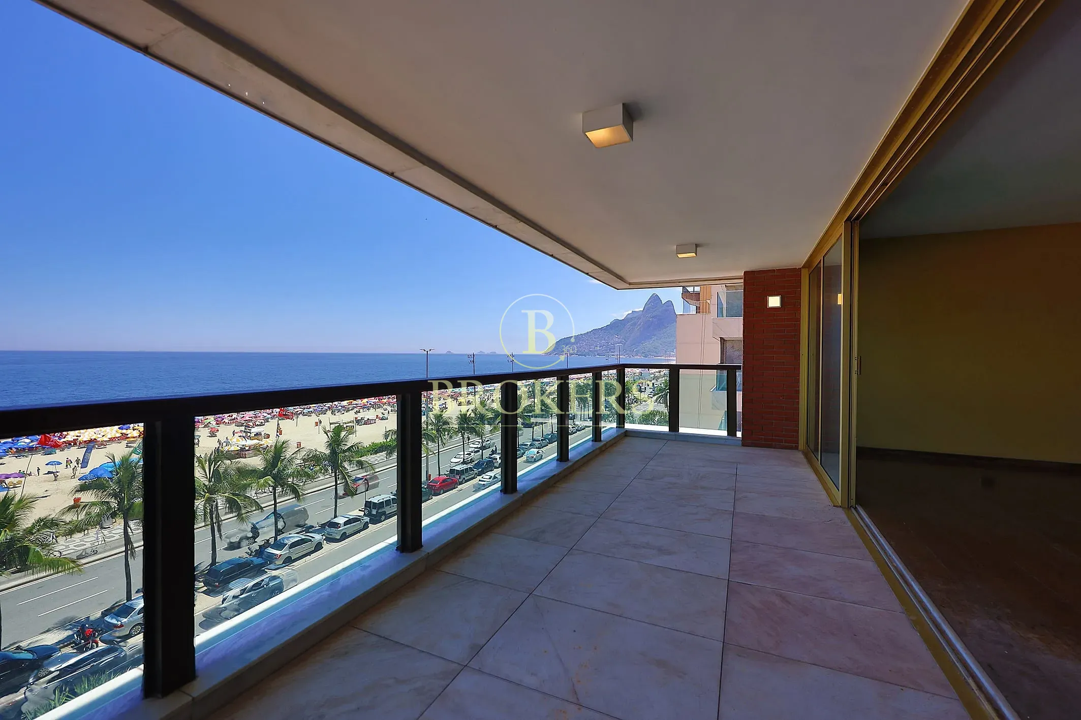 Apartamento à venda, Avenida Vieira Souto - Ipanema. Varanda com vista mar, varanda, salão, 3 quart — foto 24