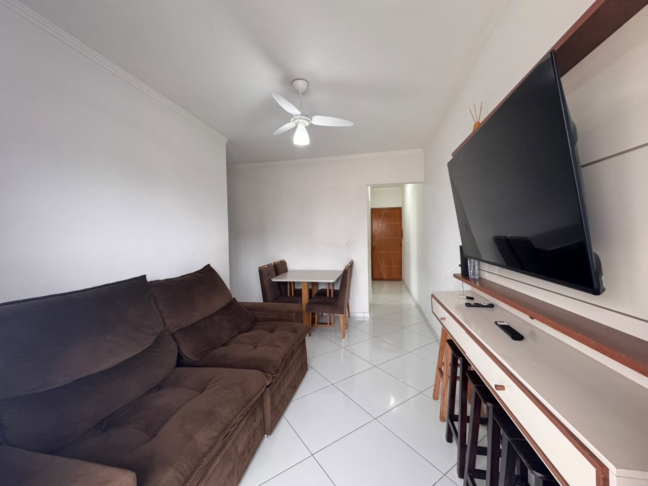 Apartamento para Venda em Praia Grande, Mirim, 1 dormitório, 1 vaga — foto 4