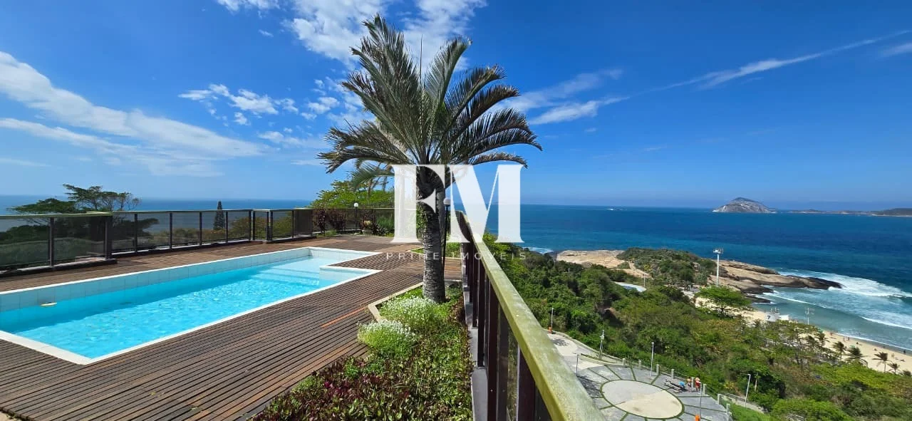 Cobertura única e exclusiva com 850 m². Vista panorâmica da praia de Ipanema e o Arpoador. - foto 2
