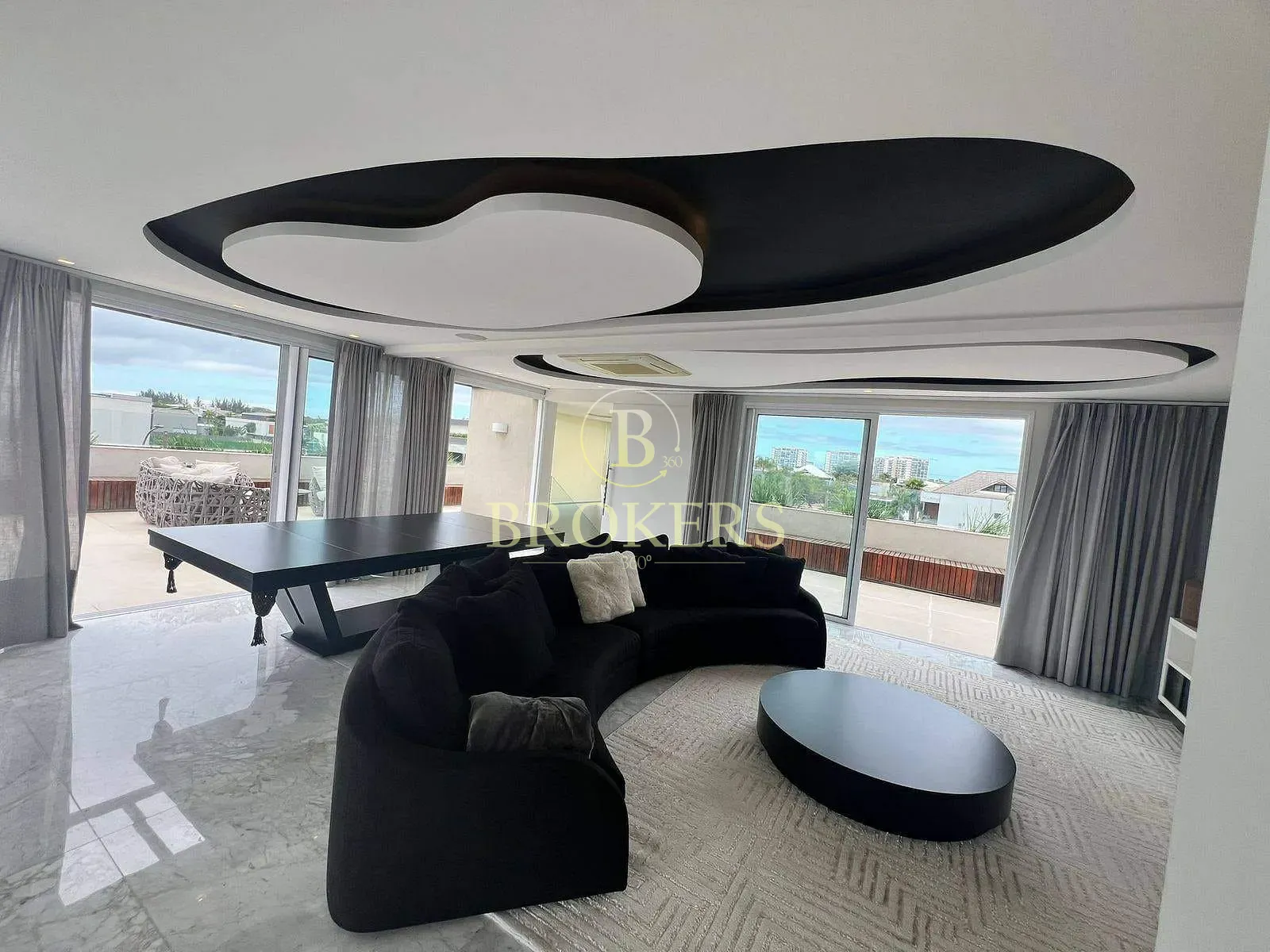 Luxo e sofisticação no Alphaville: Casa triplex mobiliada com 6 suítes, SPA e campo de futebol priv — foto 25