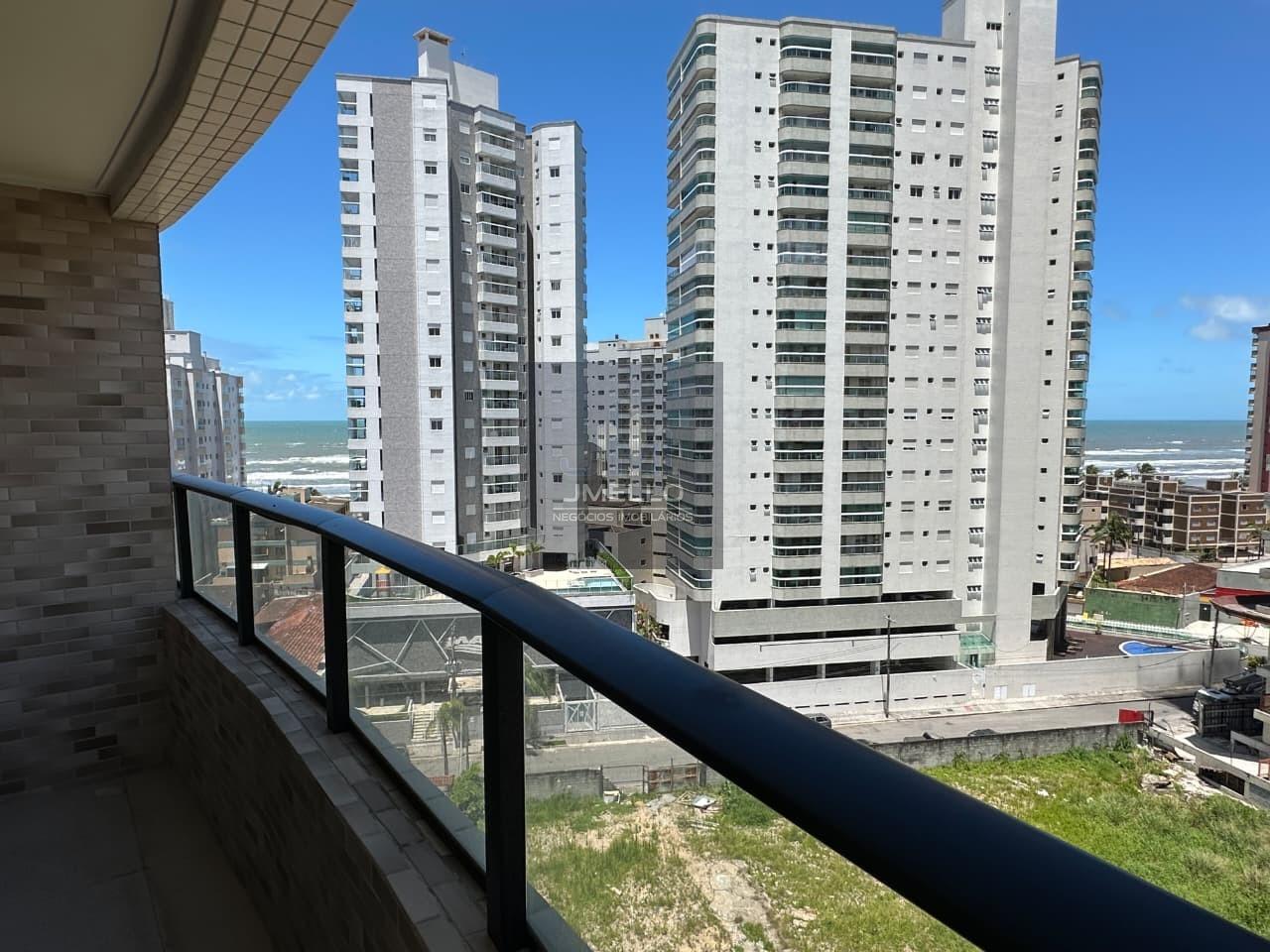Apartamento para Venda em Praia Grande, Caiçara, 1 dormitório, 1 suíte, 1 banheiro, 1 vaga