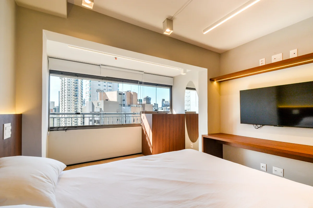 Studio com Piscina e Coworking na Vila Mariana – Próximo ao Metrô