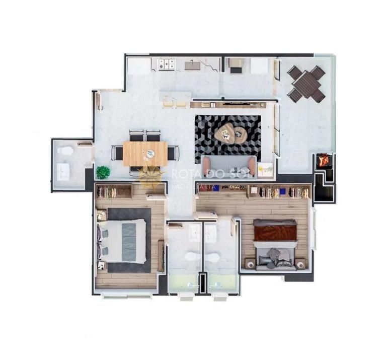 Reserva do Arvoredo apartamento 2 suítes e 2 vagas em Porto Belo — foto 33