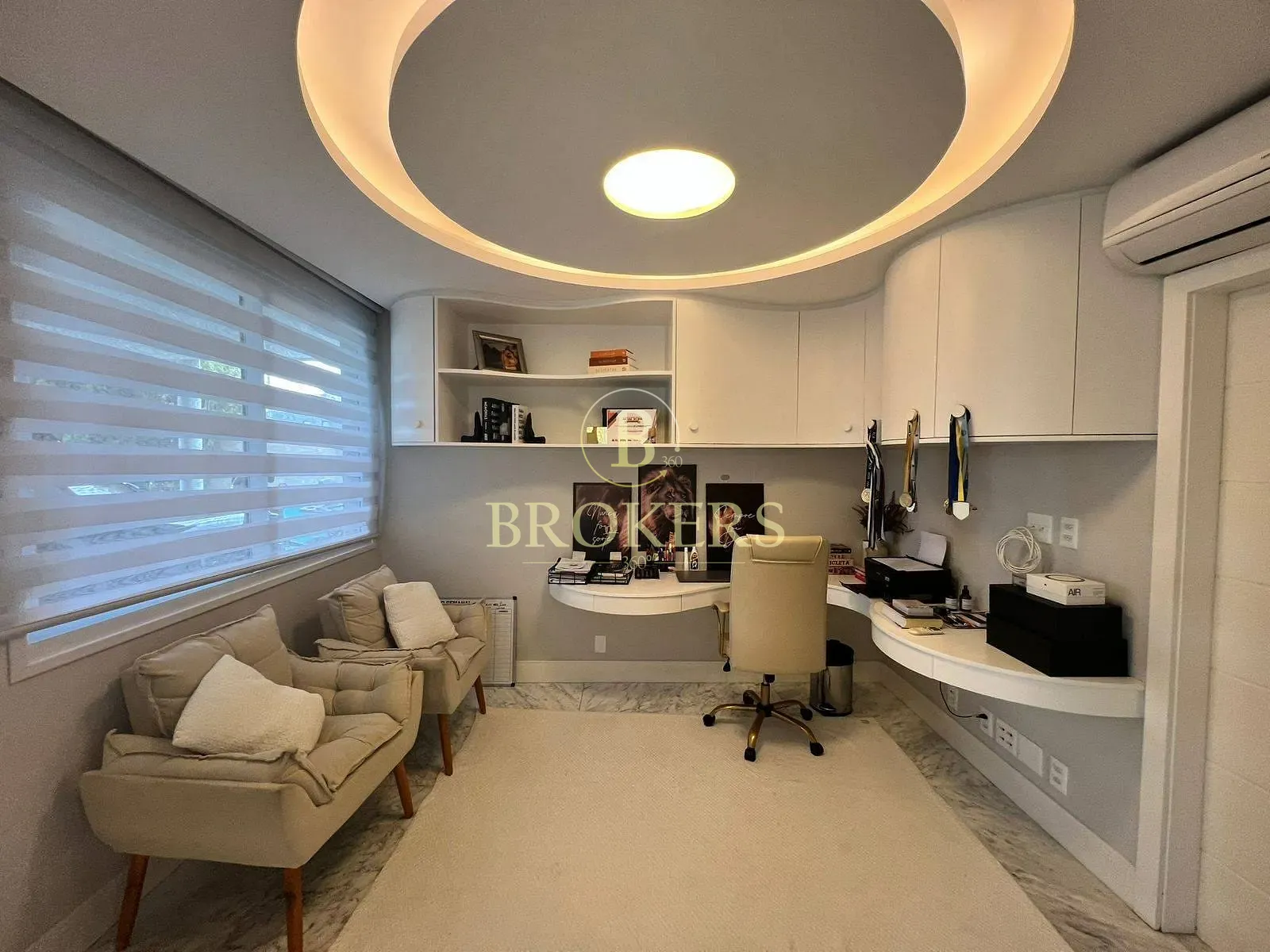 Luxo e sofisticação no Alphaville: Casa triplex mobiliada com 6 suítes, SPA e campo de futebol priv — foto 27