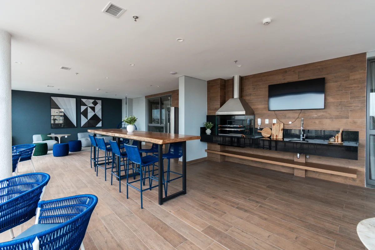 Apartamento 50 m² | 1 dormitório (suíte) | 350 m do metrô Santa Cruz