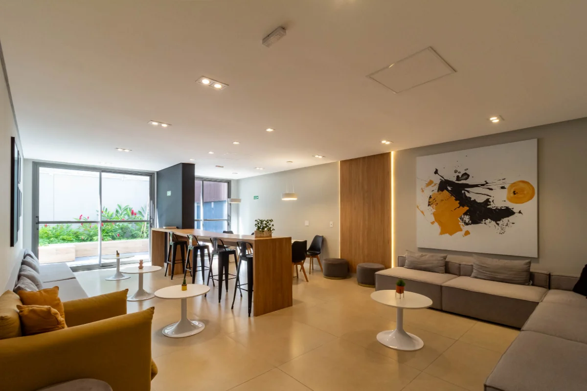 Apartamento 55 m² | 1 dormitório (suíte) | 550 m do metrô AACD-Servidor