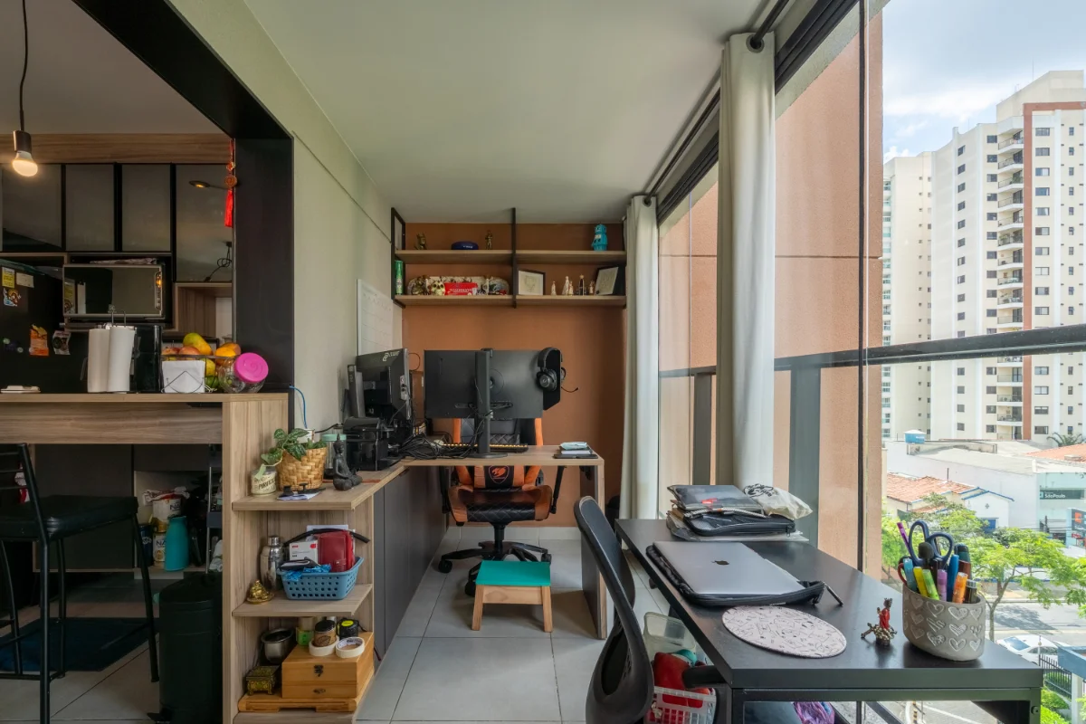 Studio mobiliado 43 m² | 700 m do metrô Praça da Árvore