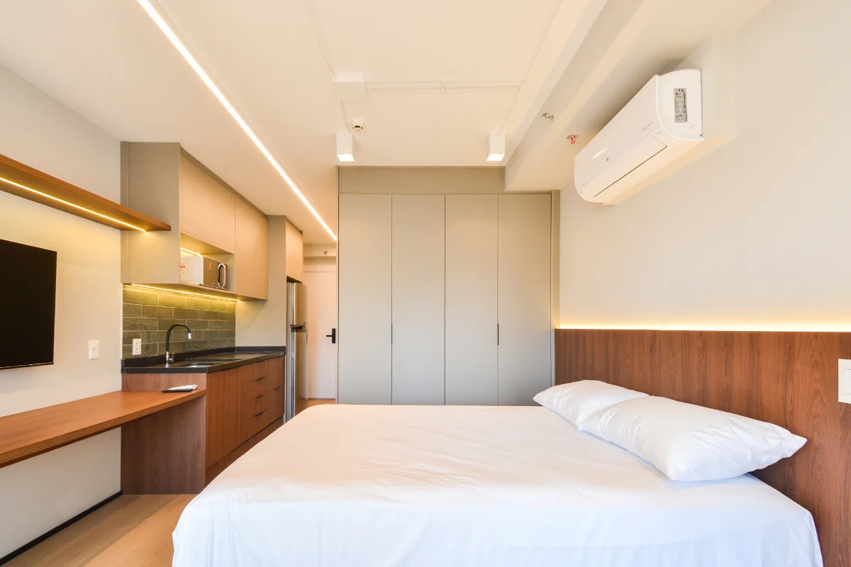 Studio com Piscina e Coworking na Vila Mariana – Próximo ao Metrô