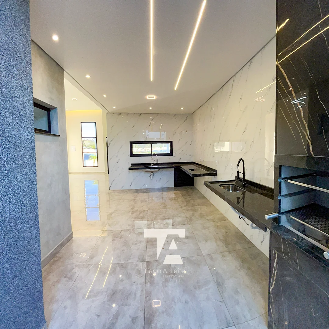 Casa nova 3 quartos com suíte e espaço gourmet à venda no Bosque da Imperatriz – Pindamonhangaba/SP  