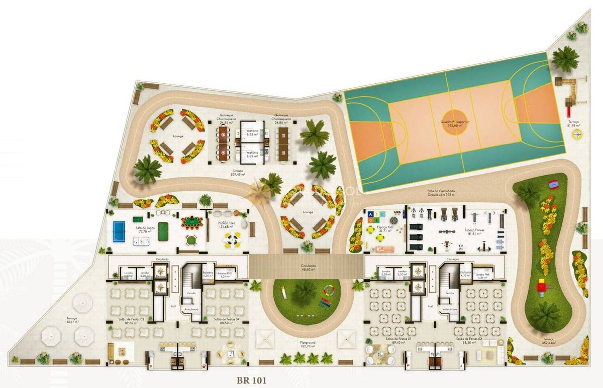 Apartamento com 2 quartos à Venda, Jardim Praia Mar - Itapema