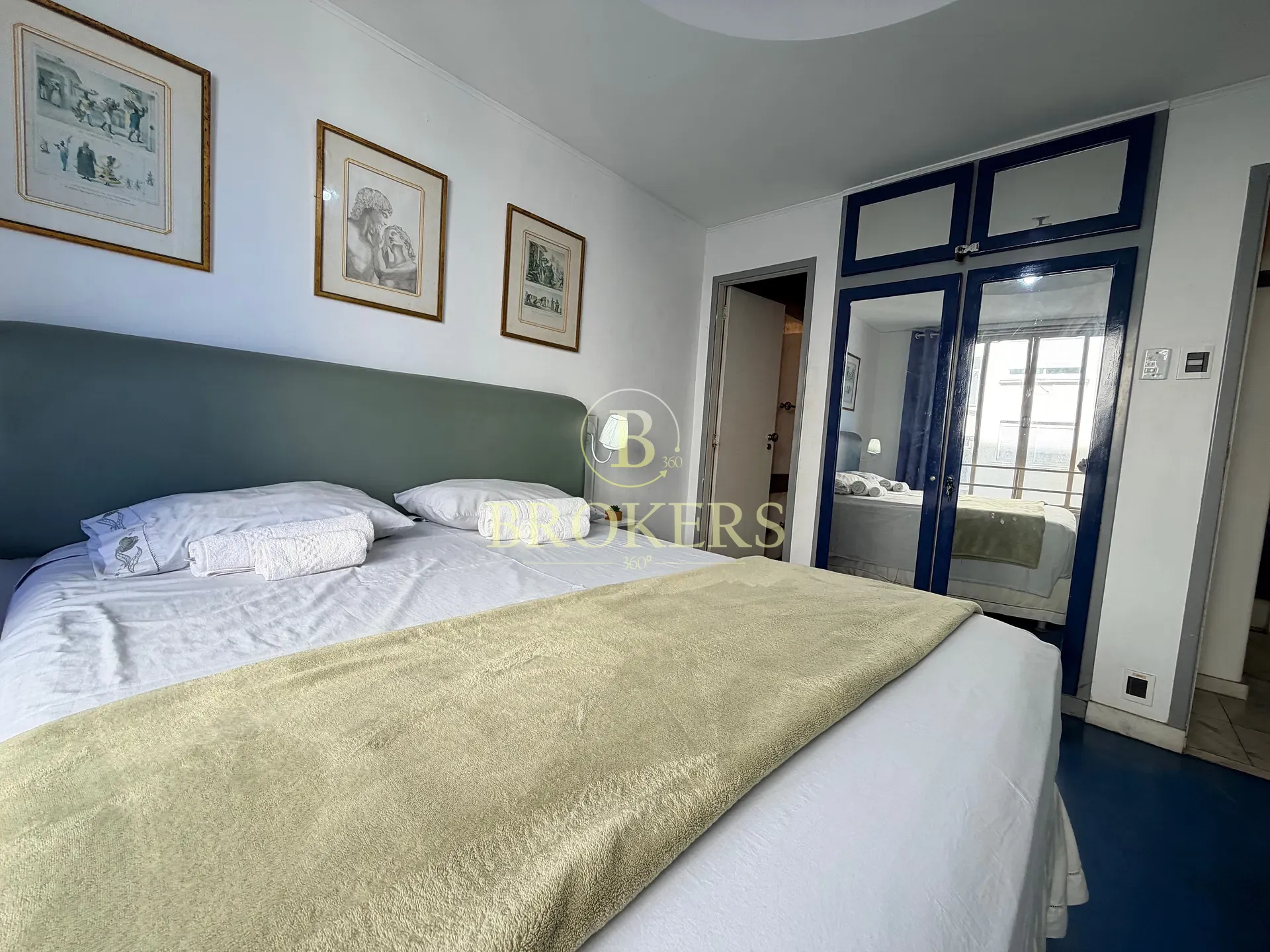 Apartamento de 1 suite à venda com vista mar exclusiva a 50m da areia em Copacabana com potencial i — foto 23
