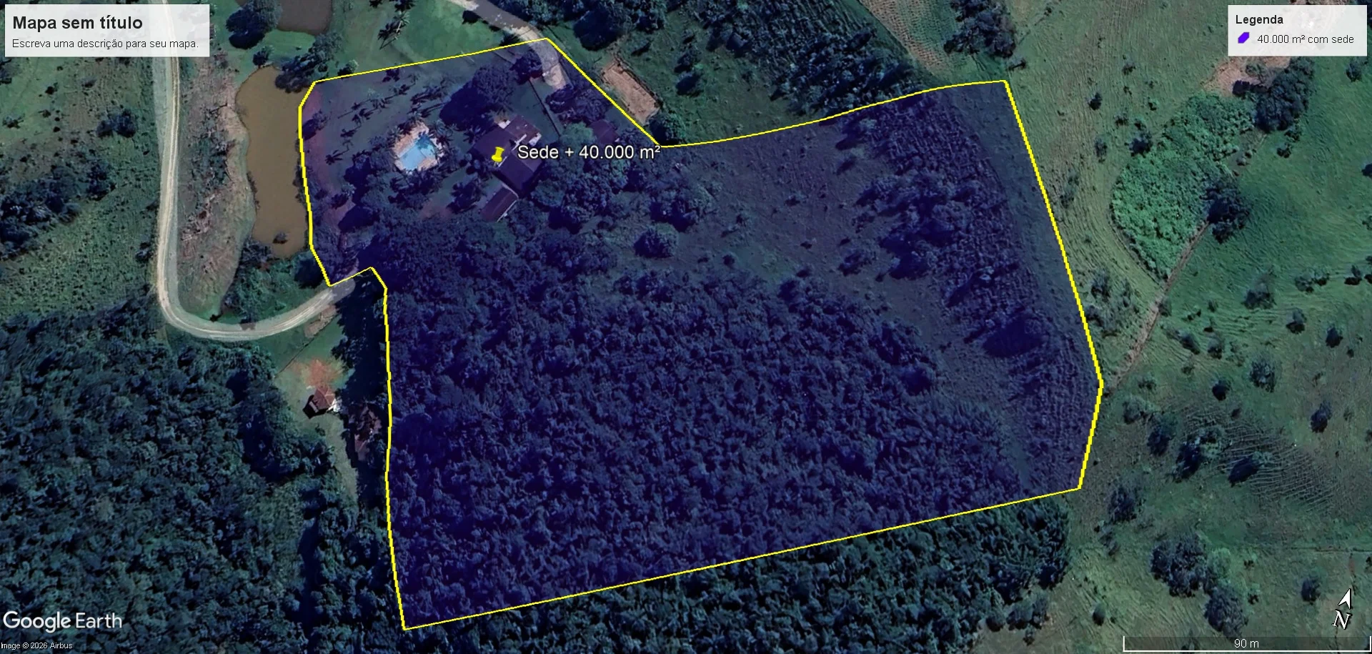 Sitio à venda no bairro Registro em Taubaté/SP.