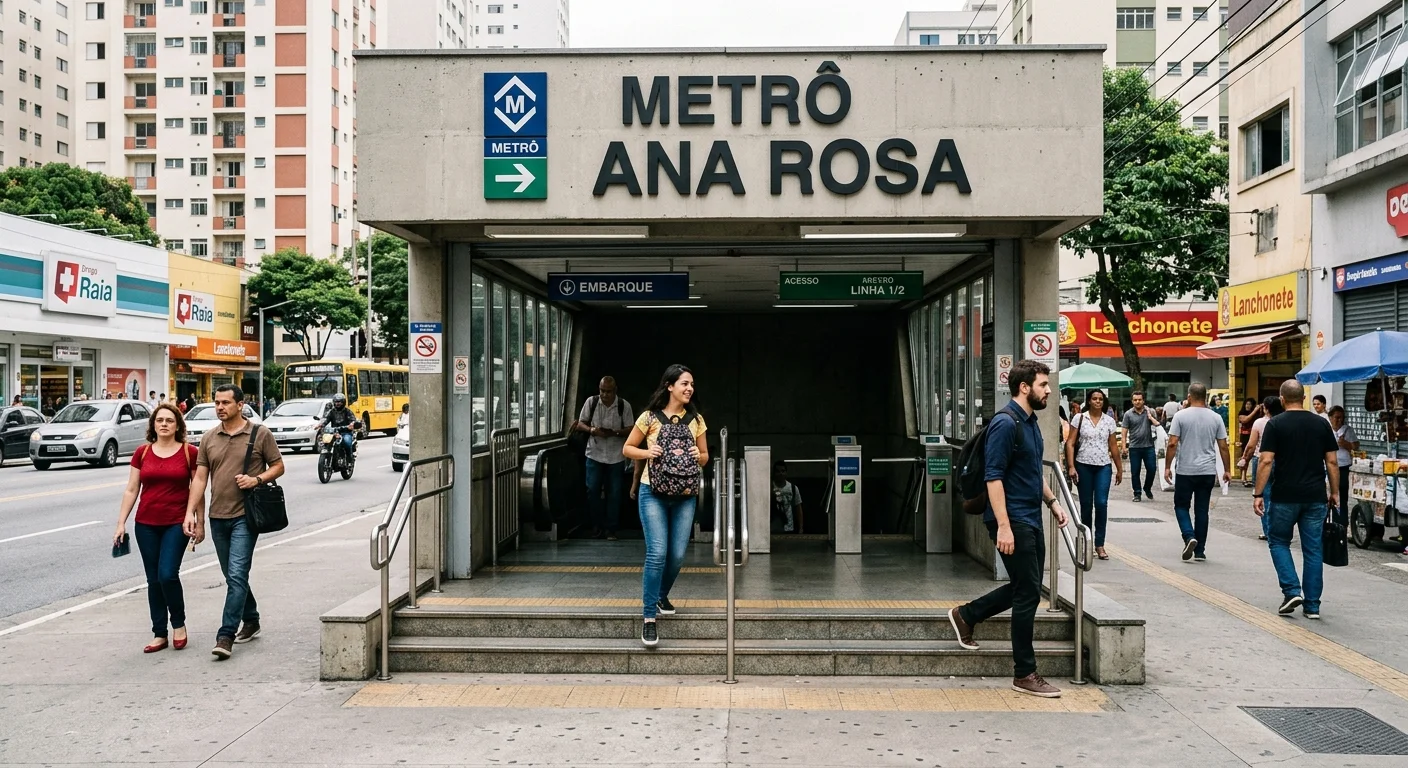 Quanto tempo você economiza morando perto do metrô em São Paulo?